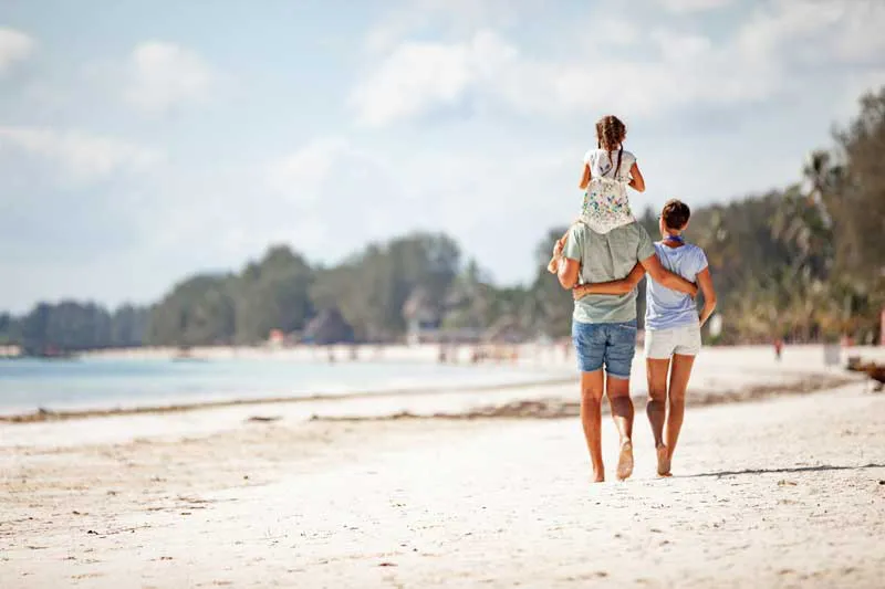 Child Tax Credit Family beach