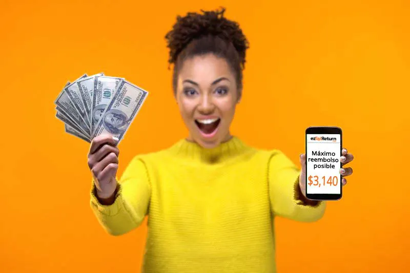 BiggestPossibleRefundLadyOrangeES